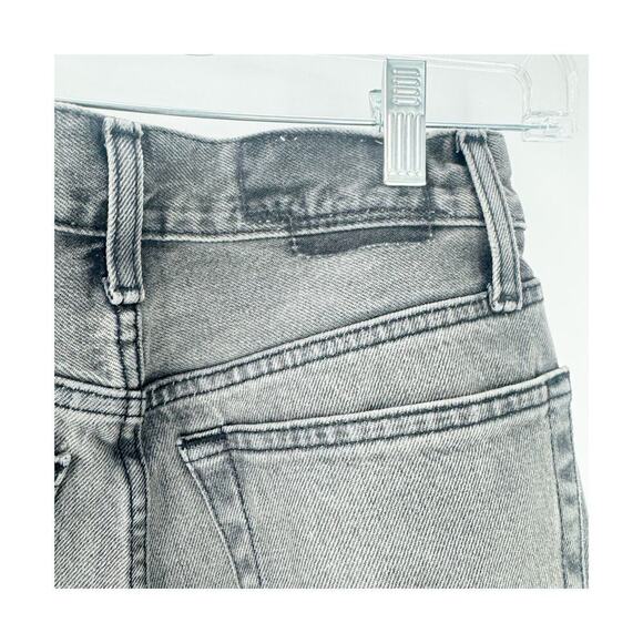 RE/DONE Vintage Ash Grey 90s High-Rise Loose Straight-Leg Jeans Size 23 NWT - Picture 7 of 13